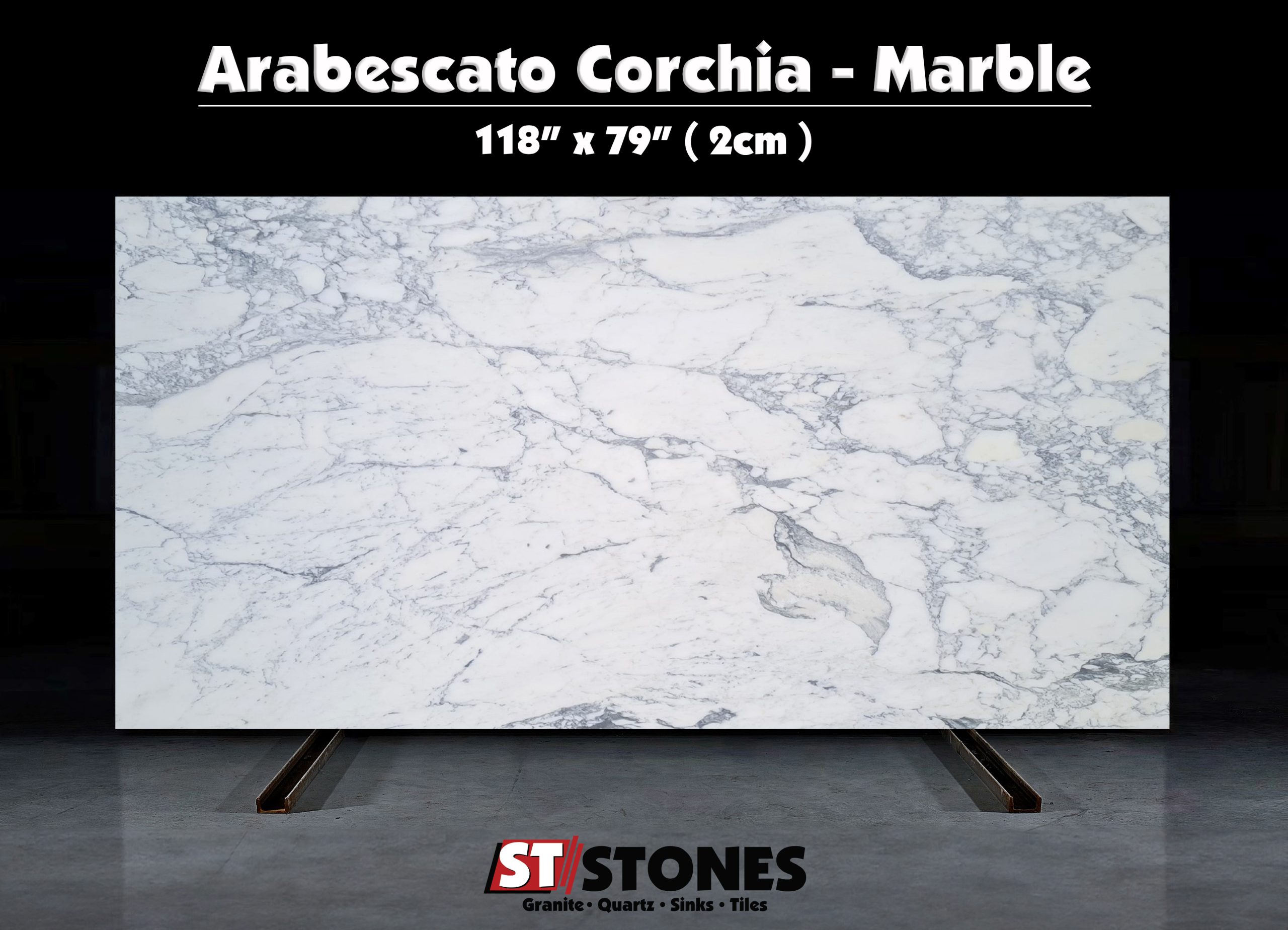 Arabescato Corchia-Marble-2CM