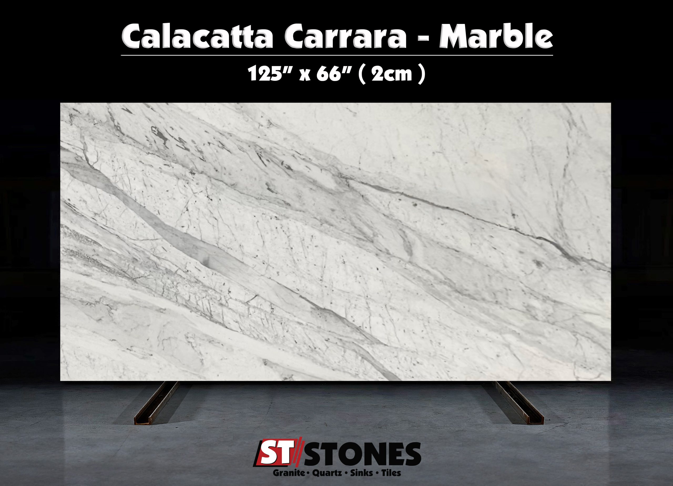 Calacatta Carrara Marble 2CM