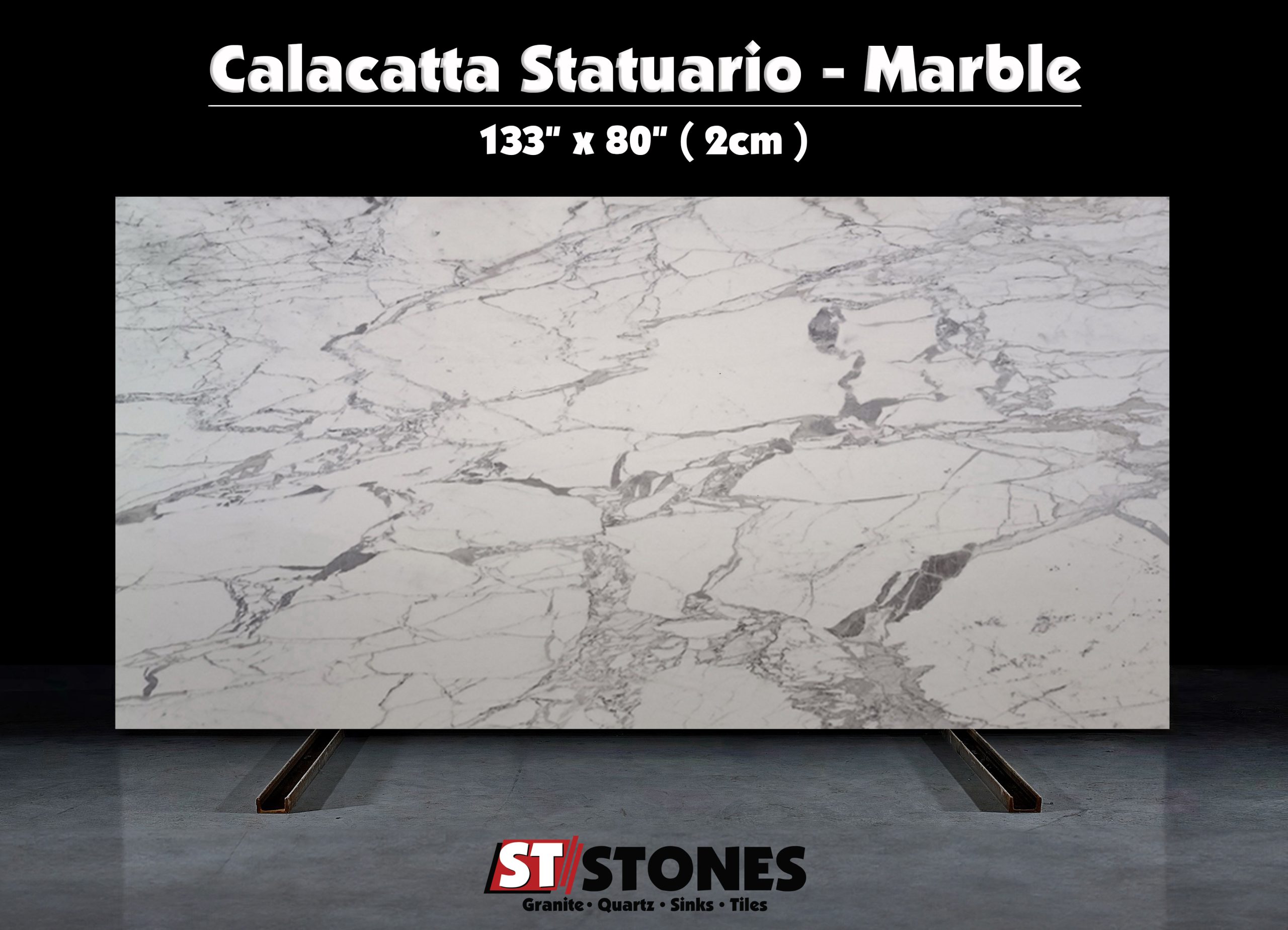 Calacatta Statuario Marble 2CM